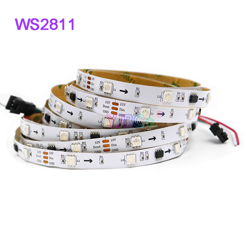 5m ּ   WS2811 LED Ʈ Ʈ DC12V WS28..